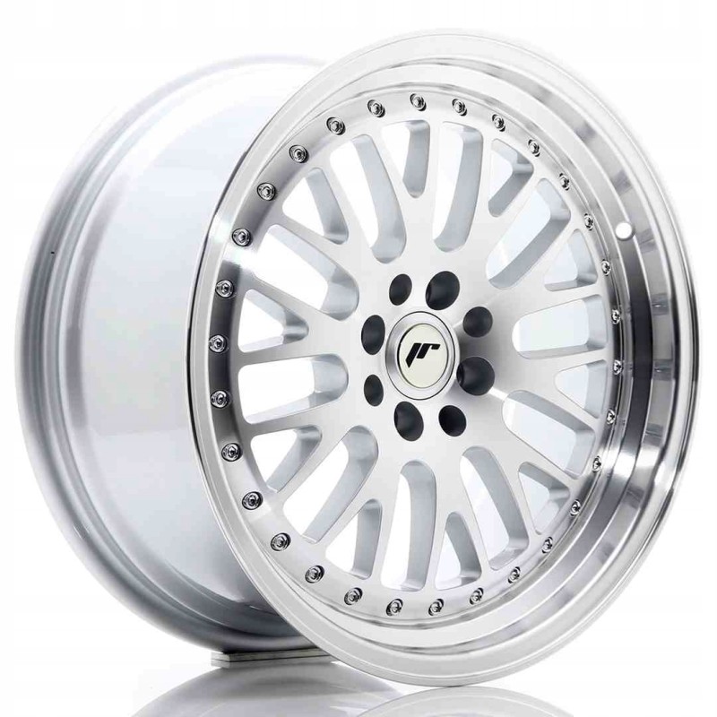 JR Wheels JR10 17x8 ET35 5x100 114 Silver Machined