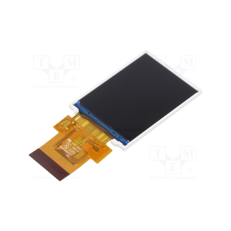 1 pcs x POWERTIP - PH240320T074-ZAA01 - Display: TFT, 2', 240x320, Illumin: LED, Dim: 36.1x51x2.05mm