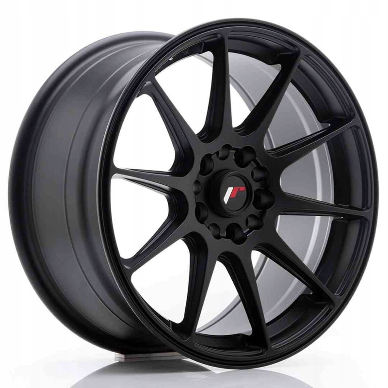 JR Wheels JR11 17x8 25 ET25 4x100 108 Matt Black