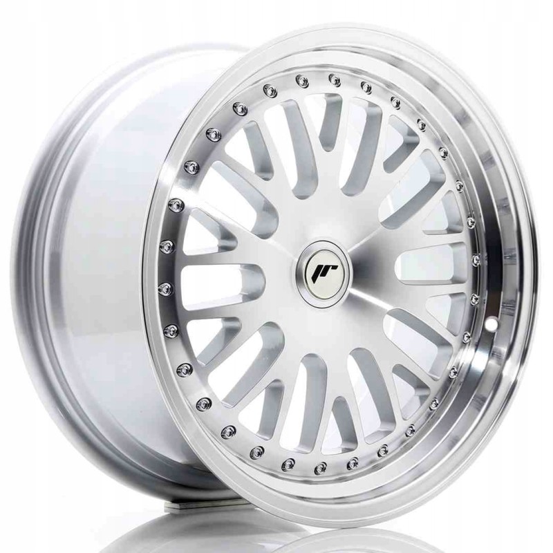 JR Wheels JR10 17x8 ET35 Blank Silver Machined Fac