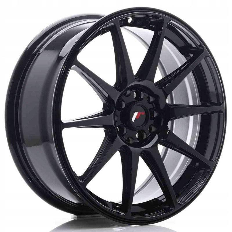 JR Wheels JR11 18x7 5 ET35 5x100 120 Glossy Black
