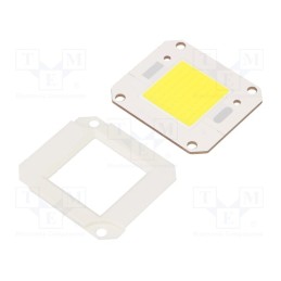 1 pcs x HONGLI ZHIHUI - LT005F38W-70B7C10(RA1) TC5000K - Power LED, COB, white cold, 120°, 2450mA, 8200÷9400lm, 46x40x2.2mm