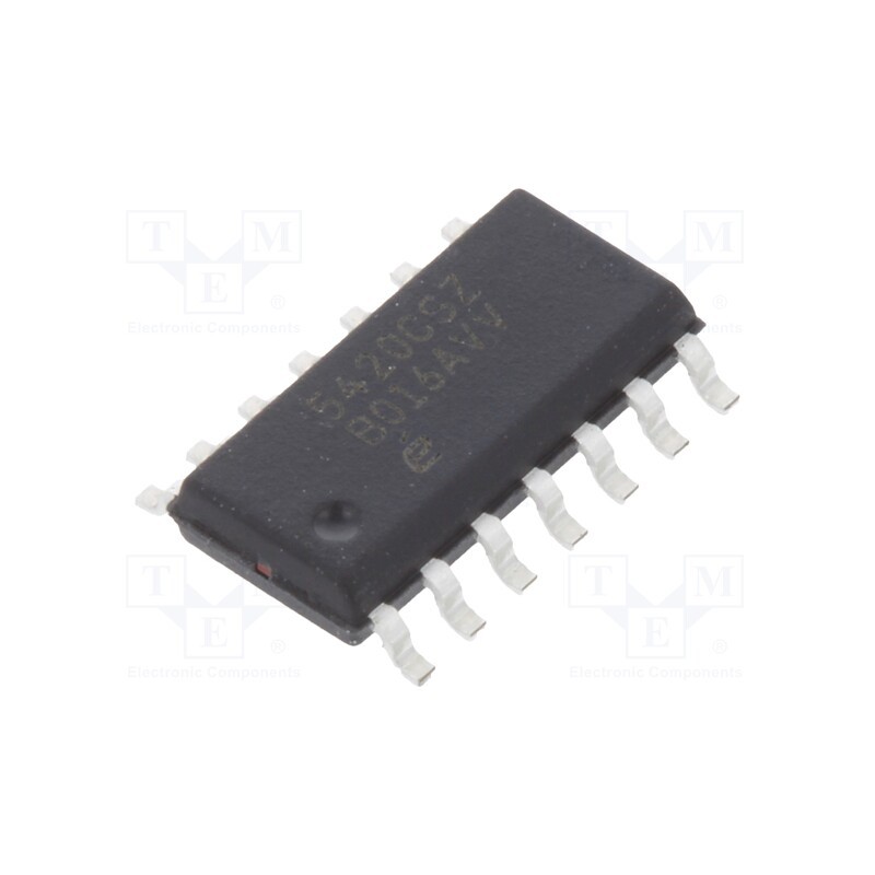 1 pcs x RENESAS - EL5420CSZ - IC: operational amplifier, 8MHz, Ch: 4, SO14