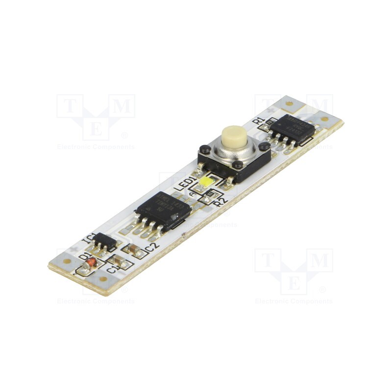 1 pcs x Nord Elektronik Plus - - - Dimmer, 54x10x1mm, -20÷40°C, IP20, Leads: for soldering