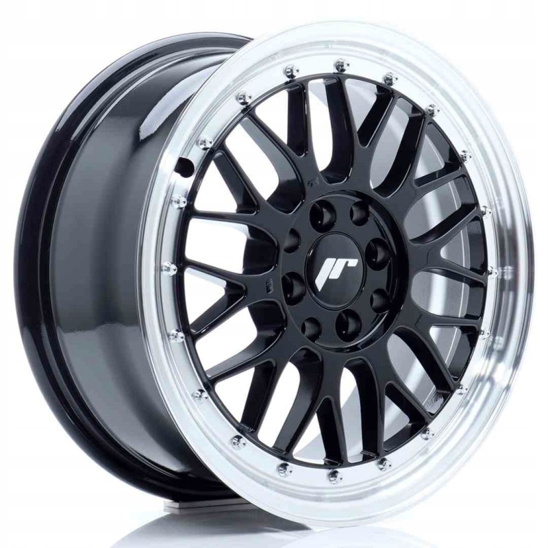 JR Wheels JR23 16x7 ET40 4x100 114 3 Gloss Black in