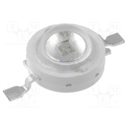 1 pcs x LUCKYLIGHT - LL-HP60MUVA - Power LED, UV, 120°, 350mA, 405nm, P: 1W, 0.2÷0.8lm, SMD, 2.8÷4V
