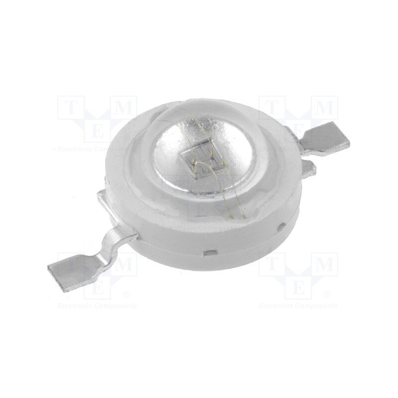1 pcs x LUCKYLIGHT - LL-HP60MUVA - Power LED, UV, 120°, 350mA, 405nm, P: 1W, 0.2÷0.8lm, SMD, 2.8÷4V