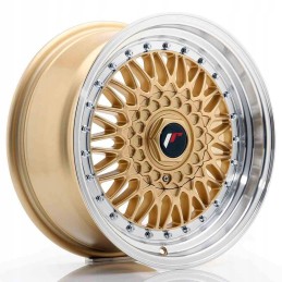 JR Wheels JR9 16x7 5 ET25 4x100 108 Gold in Machine