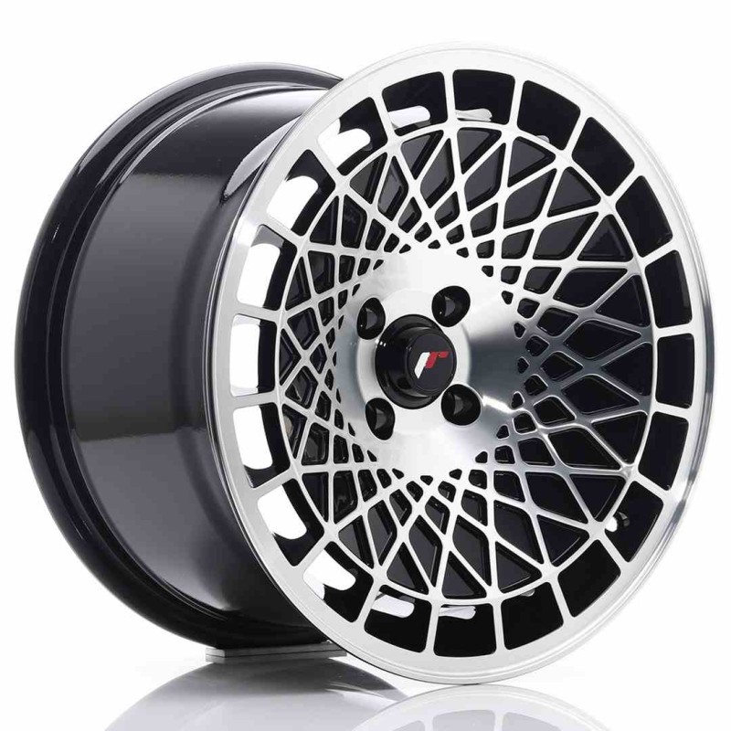JR Wheels JR14 16x9 ET10 4x100 Gloss Black Machine