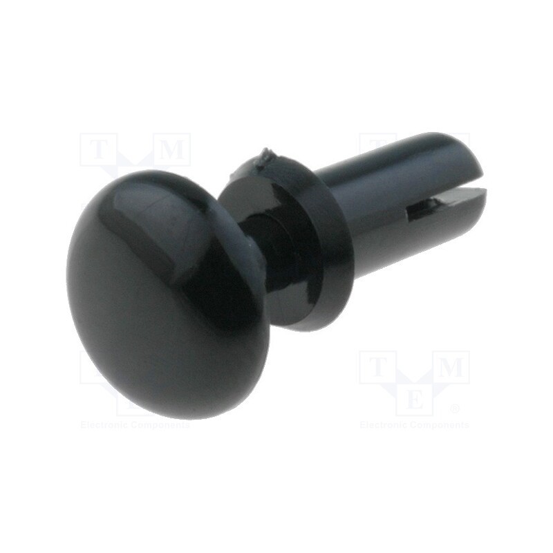 100 pcs x ESSENTRA - SR-3065B - Rivet, polyamide, 4÷5mm, black, Mounting: dismountable,push-in