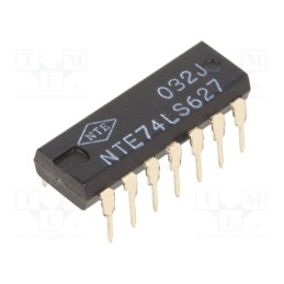 1 pcs x NTE Electronics - NTE74LS627 - IC: digital, voltage controlled oscillator, TTL, THT, DIP14, Ch: 2