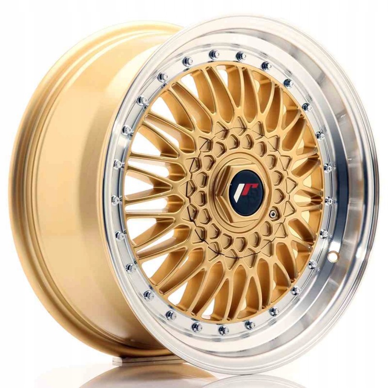 JR Wheels JR9 17x7 5 ET35 5x100 114 Gold in Machine