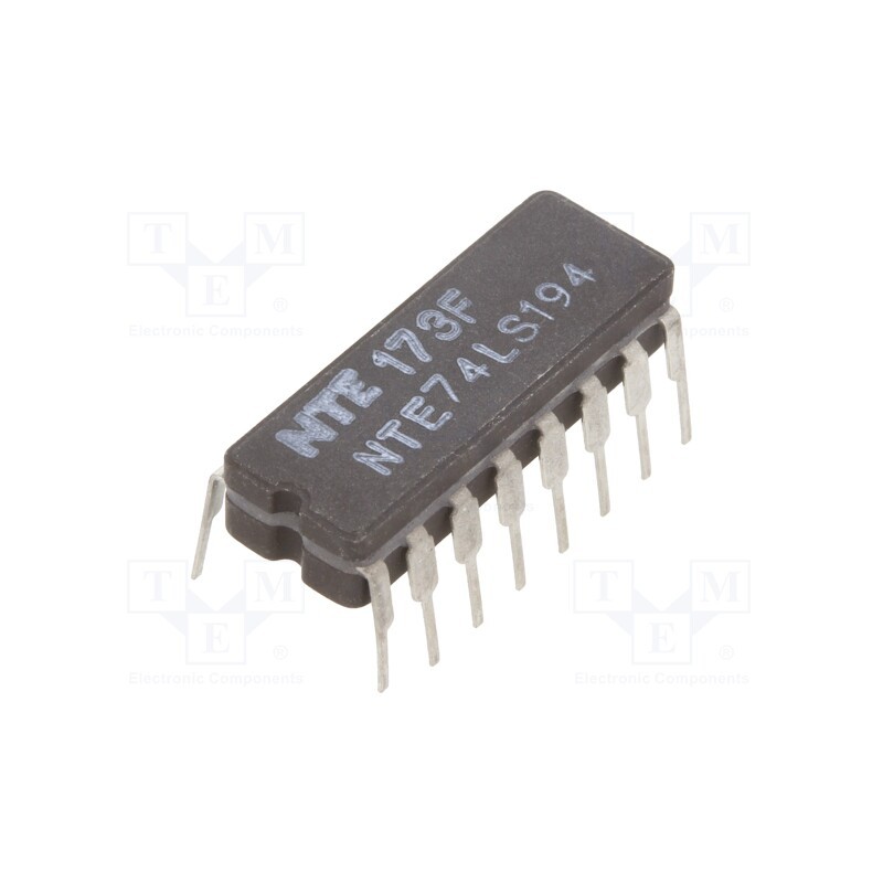 1 pcs x NTE Electronics - NTE74LS194 - IC: digital, shift register, THT, DIP16