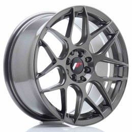 JR Wheels JR18 17x8 ET35 5x100 114 Hyper Gray