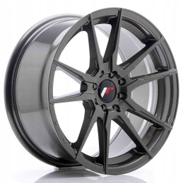 JR Wheels JR21 17x8 ET35 5x100 114 Hyper Gray