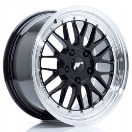 JR Wheels JR23 17x8 ET35 5x100 Gloss Black in Machi