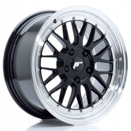 JR Wheels JR23 17x8 ET35 5x120 Gloss Black in Machi
