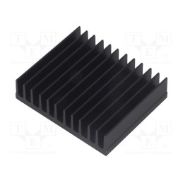 1 pcs x FISCHER ELEKTRONIK - SK 630 50 SA - Heatsink: extruded, grilled, black, L: 50mm, W: 59.69mm, H: 15mm
