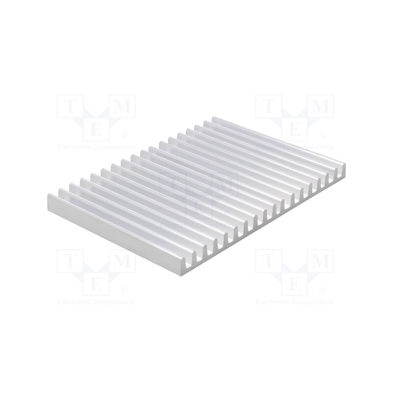 1 pcs x FISCHER ELEKTRONIK - SK 695 100 AL - Heatsink: extruded, L: 100mm, W: 140mm, H: 10mm, aluminium, raw