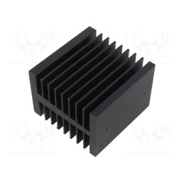 1 pcs x RELPOL - RH19A - Heatsink: extruded, H, black, L: 70mm, W: 50mm, H: 69mm, aluminium