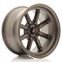 JR Wheels JR19 16x9 ET 15 4x100 114 Matt Bronze