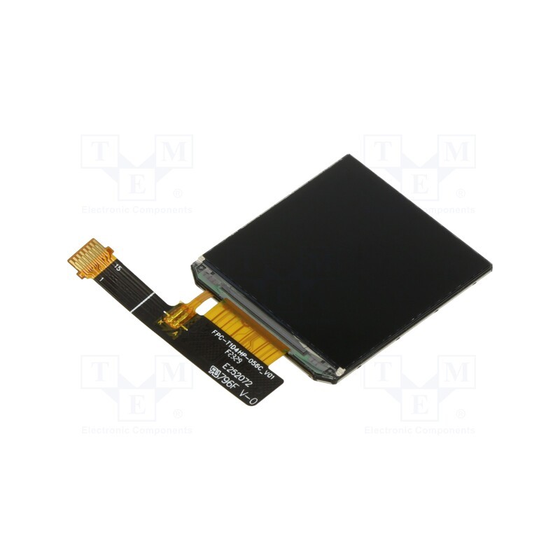 1 pcs x DISPLAY ELEKTRONIK - DEM 240240C VMH-PW-N - Display: TFT, 1.5', 240x240, Illumin: LED, Dim: 27.4x30.23x1.61mm