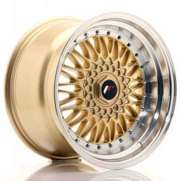 JR Wheels JR9 17x10 ET20 5x112 120 Gold in Machined