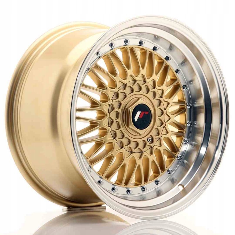 JR Wheels JR9 17x10 ET20 5x112 120 Gold in Machined