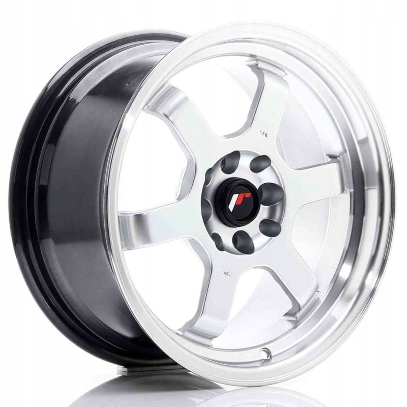 JR Wheels JR12 16x8 ET15 4x100 114 Hyper Silver