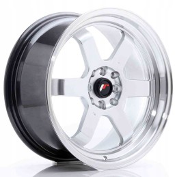 JR Wheels JR12 17x8 ET33 4x100 114 Hyper Silver