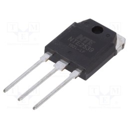 1 pcs x NTE Electronics - NTE2539 - Transistor: NPN, bipolar, 400V, 25A, 160W, TO3P