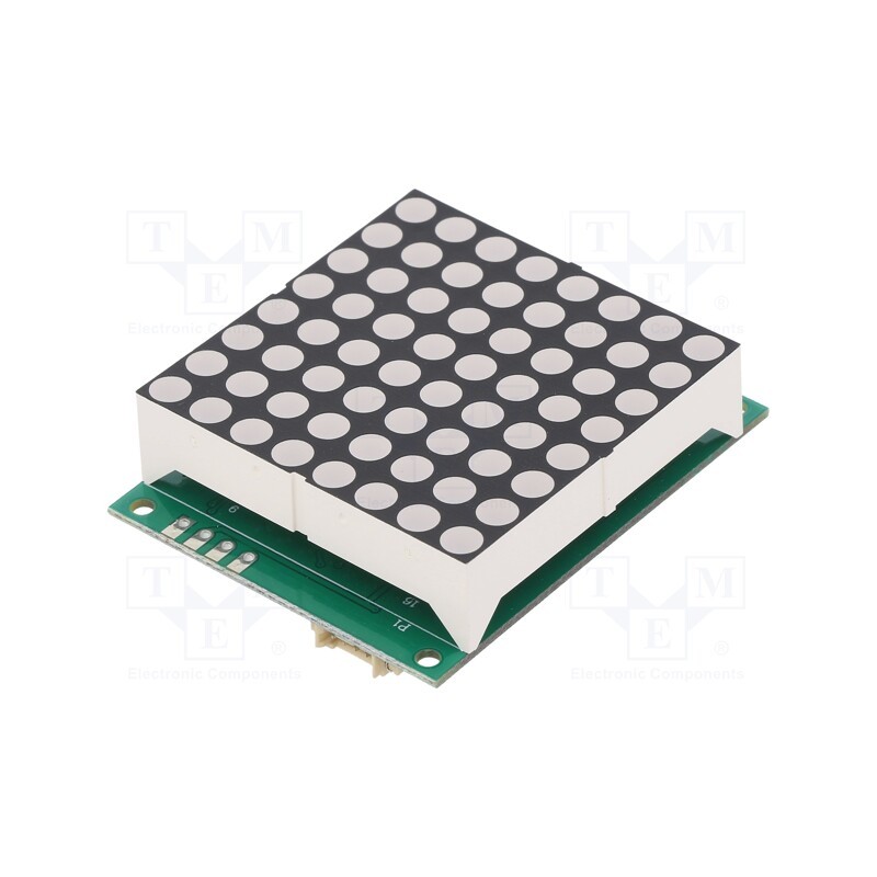 1 pcs x LUMEX - LDM-15488NI-UR - Display: LED, matrix, 8x8, red, 6600ucd, 46.9x37.9x14.75mm, 2÷2.6V