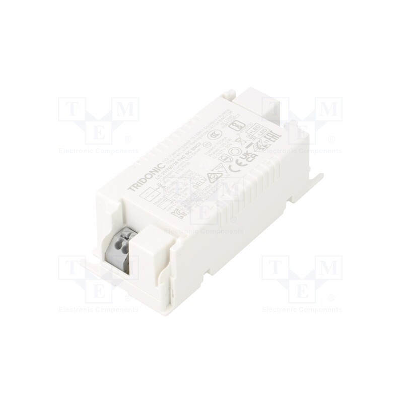 1 pcs x TRIDONIC - LC 25/700/36 FIXC SC SNC2 - Power supply: switched-mode, LED, 25W, 22÷36VDC, 700mA, 198÷264VAC