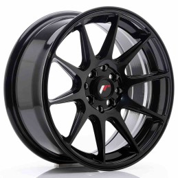 JR Wheels JR11 16x7 ET30 4x100 114 Glossy Black