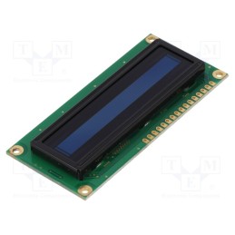 1 pcs x RAYSTAR OPTRONICS - REG010008AYPP5N00000 - Display: OLED, graphical, 100x8, Dim: 80x36x10mm, yellow, PIN: 16