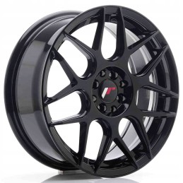 JR Wheels JR18 17x7 ET40 5x100 114 Glossy Black