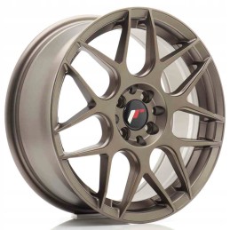 JR Wheels JR18 17x7 ET40 5x100 114 Matt Bronze