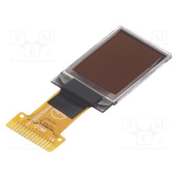 1 pcs x DISPLAY ELEKTRONIK - DEP 048064A-Y - Display: OLED, graphical, 0.71', 48x64, Dim: 13.9x22x1.3mm, yellow