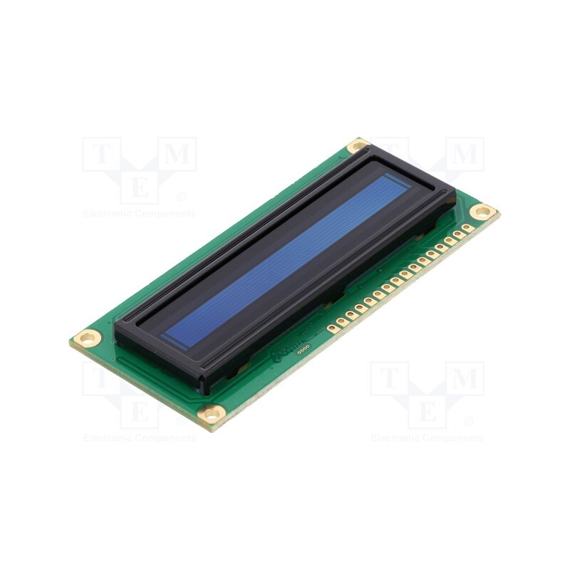 1 pcs x RAYSTAR OPTRONICS - REG010008AGPP5N00000 - Display: OLED, graphical, 100x8, Dim: 80x36x10mm, green, PIN: 16