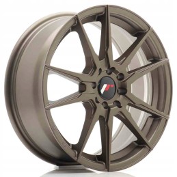 JR Wheels JR21 17x7 ET40 4x100 114 Matt Bronze