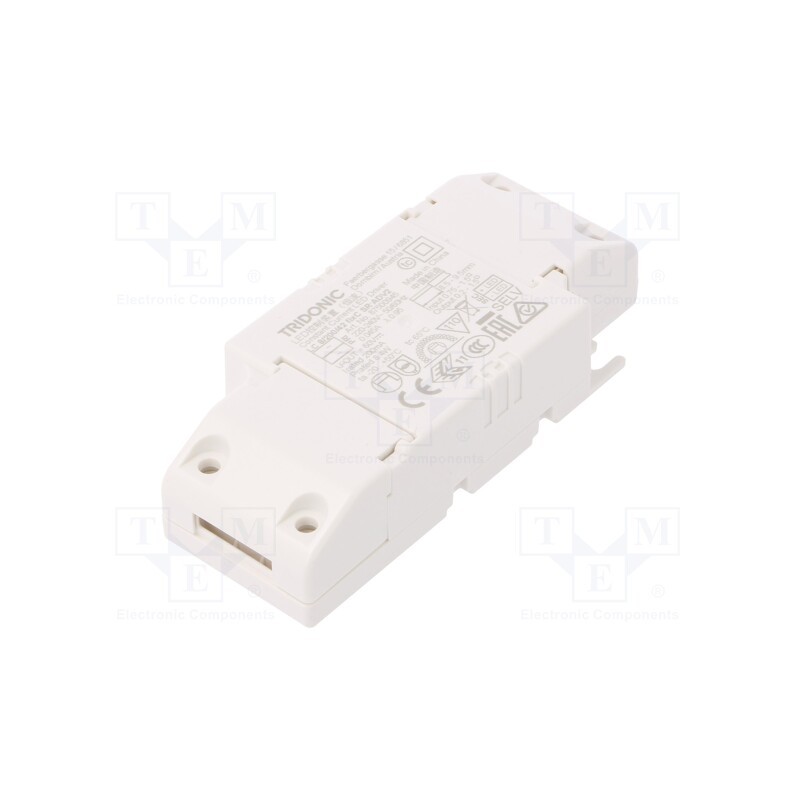 1 pcs x TRIDONIC - 87500945 - Power supply: switched-mode, LED, 8W, 30÷42VDC, 200mA, 198÷264VAC