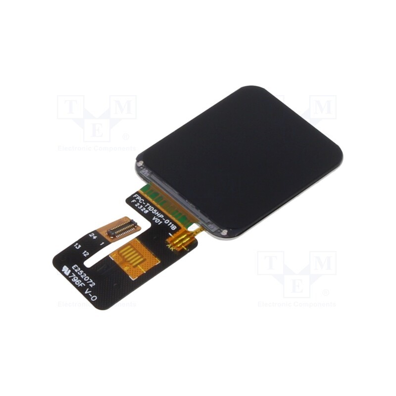 1 pcs x DISPLAY ELEKTRONIK - DEM 240280A VMH-PW-N - Display: TFT, 1.5', 240x280, Illumin: LED, Dim: 26.77x33.45x1.56mm