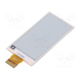 1 pcs x WAVESHARE - 18401 - Display: e-paper, 2.66', 296x152, Dim: 37x83.5x1mm, black-white