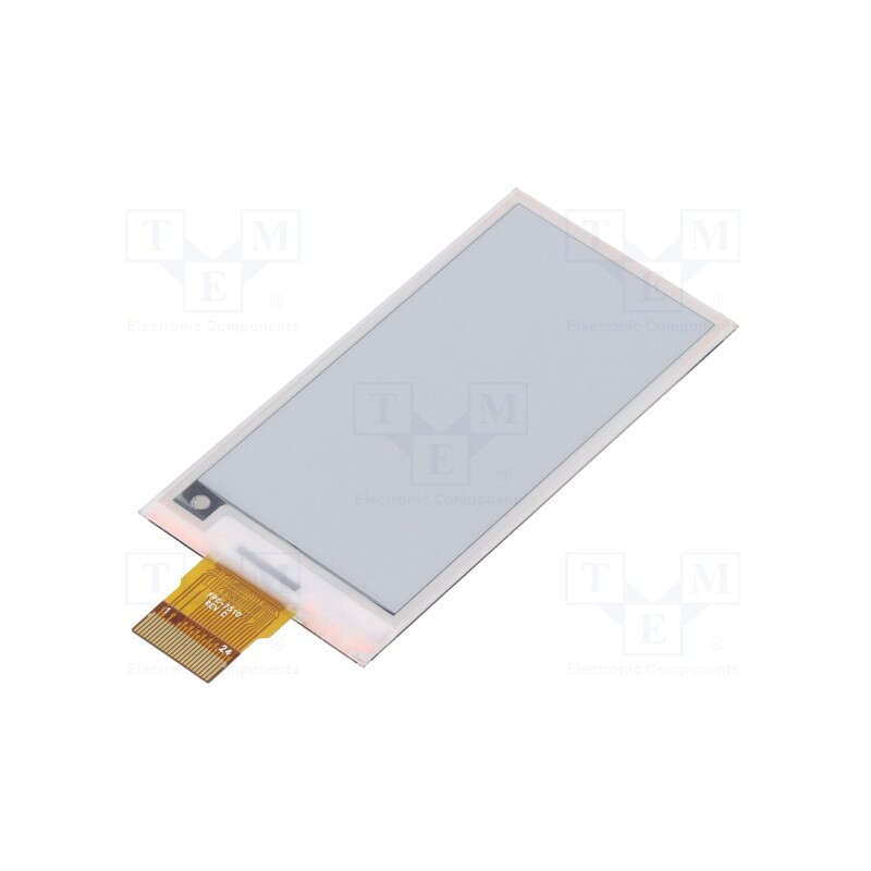 1 pcs x WAVESHARE - 18401 - Display: e-paper, 2.66', 296x152, Dim: 37x83.5x1mm, black-white