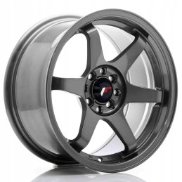 JR Wheels JR3 16x8 ET25 4x100 108 Gun Metal