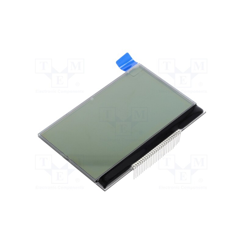 1 pcs x DISPLAY ELEKTRONIK - DEM 128064E1 FGH - Display: LCD, graphical, 128x64, FSTN Positive, 75x50x2.75mm, 3'