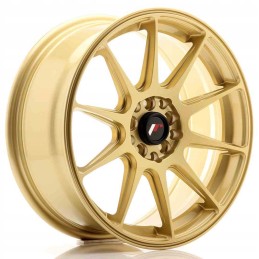 JR Wheels JR11 17x7 25 ET35 4x100 114 3 Gold