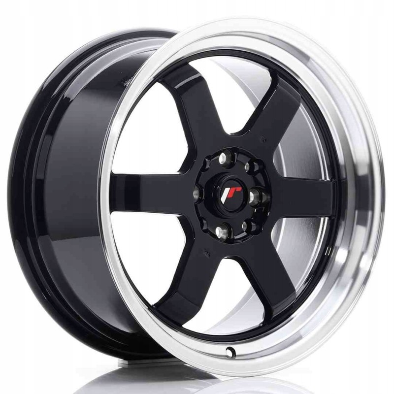 JR Wheels JR12 17x8 ET35 5x112 120 Gloss Black