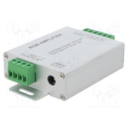 1 pcs x OPTOFLASH - CTR-RGB-AMP-4A-01 - RGB amplifier, RGB lighting control, Ch: 3, 12A, Usup: 12VDC,24VDC