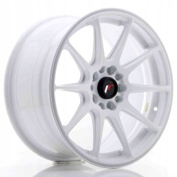 JR Wheels JR11 17x8 25 ET25 4x100 108 White